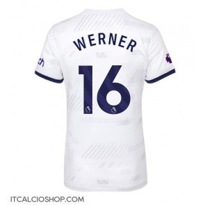 Tottenham Hotspur Timo Werner #16 Prima Maglia Femmina 2023-24 Manica Corta